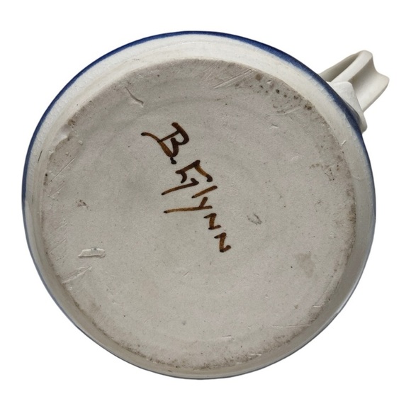 Handcrafted Coffeeor Tea Floral Service Pitcher - Picture 7 of 7